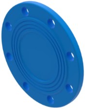 Blindflens DN 200 PN10
