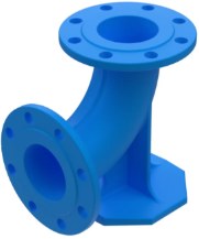 Fotbend DN150/150