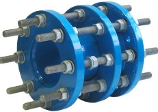 Innbygningstykke F3/PZ DN150 PN10/16 VZ bolt/mutter