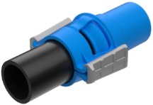 Muffesikring PVC 315mm Rød