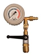 Dobbelcontroller 12 bar m/sikkerh/manometer